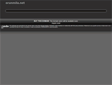 Tablet Screenshot of orunmila.net